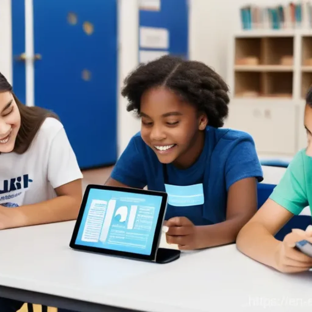 교육공학과 혼합학습 - **"Personalized Learning with AI Tutor"**
A bright, modern, and inviting learning hub filled wit...