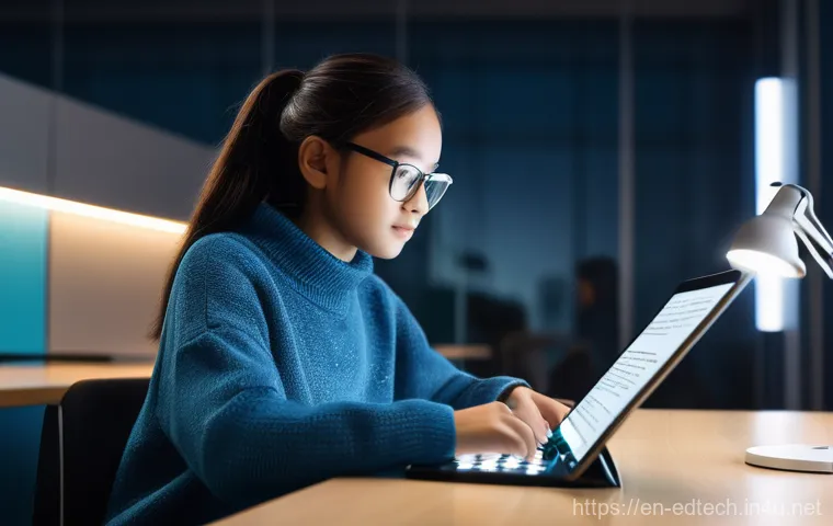 교육공학과 인지적 도제 학습 - **Prompt:** A diverse group of young adults, aged 16-20, in a brightly lit, futuristic learning hub....